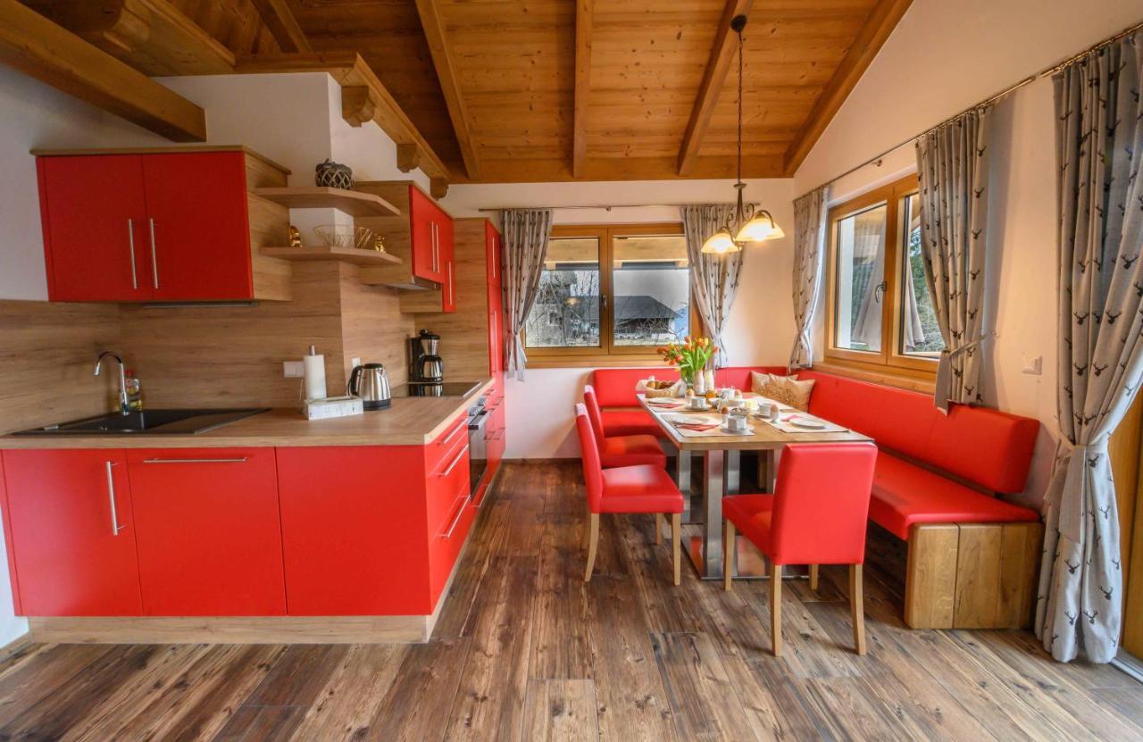 Chalet Waldhof Flattach Exteriör bild
