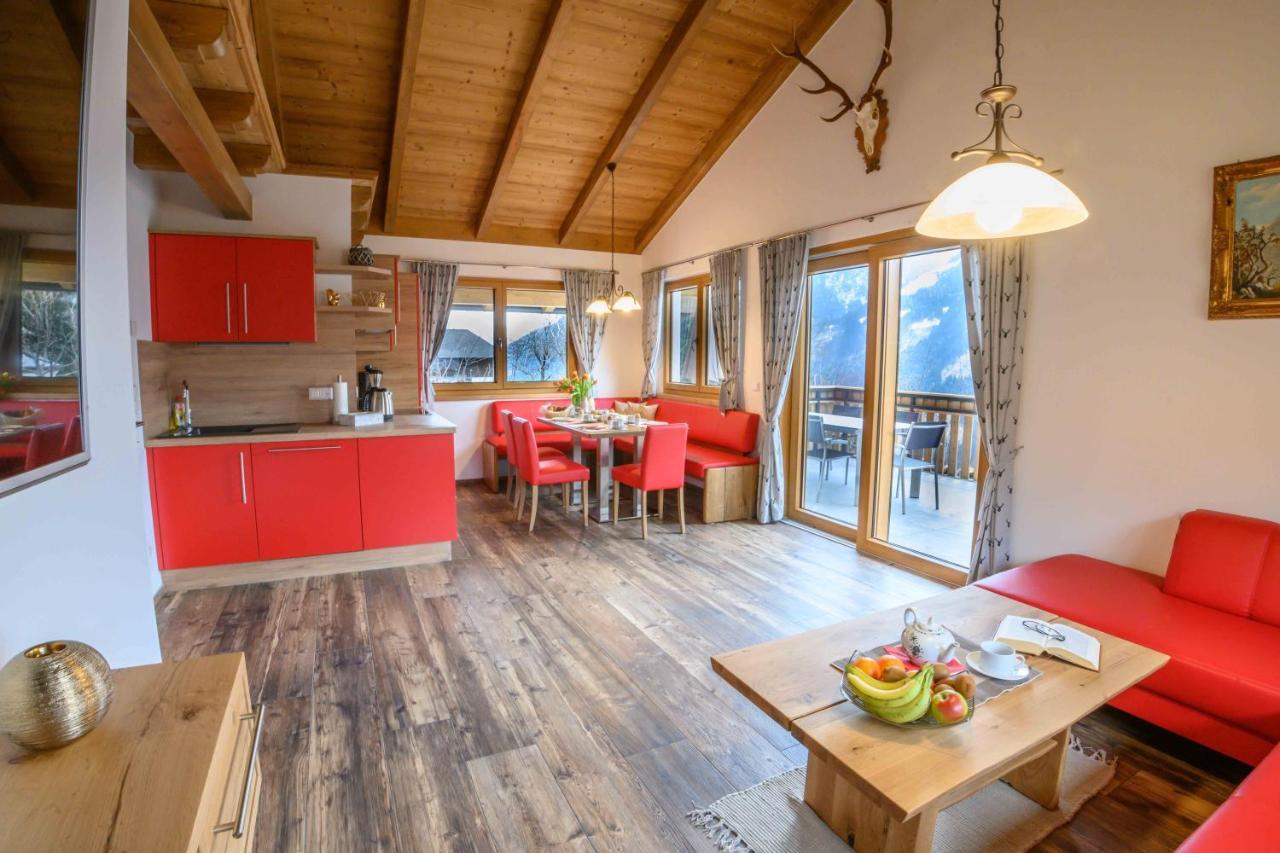 Chalet Waldhof Flattach Exteriör bild
