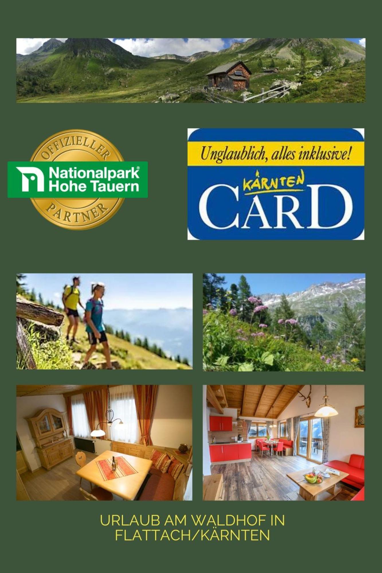 Chalet Waldhof Flattach Exteriör bild